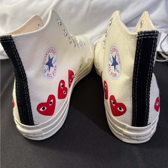 Converse Chuck Taylor All Star 70 Hi Comme des Garcons Play M/Size 11 W/13 - Picture 4 of 9